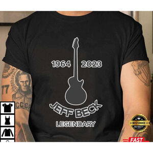 Rest In Peace Jeff Beck Guitarist Tee